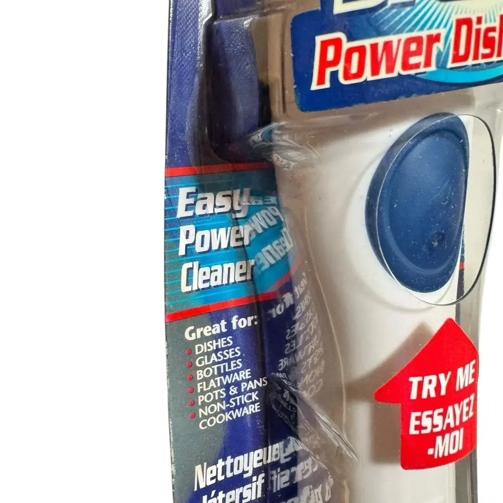 Sealed Dawn Power Dish Brush Battery Operated Power Scrubber Spinning Head NEW